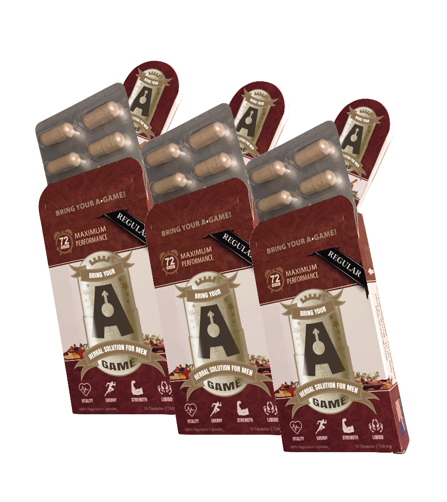 AGame 3 Pack 3-Month Supply